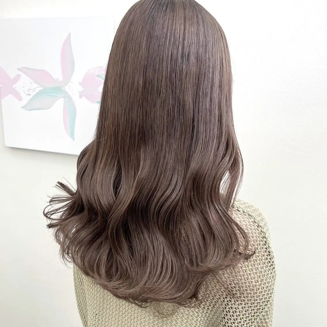 ロング カラー ParveMix 🪽鳥取彩花のヘアスタイル