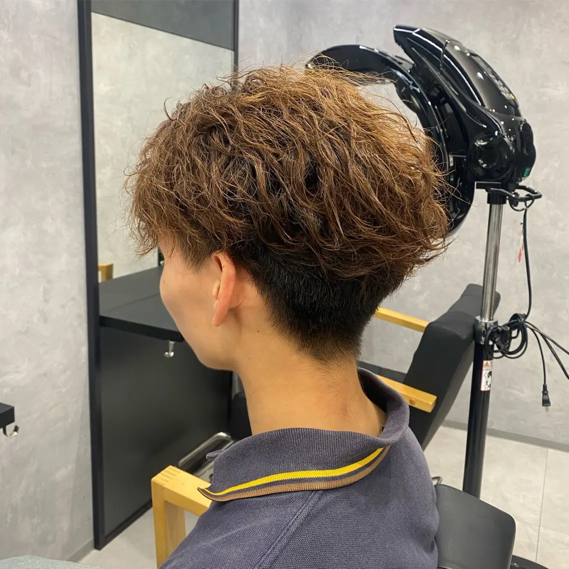 パーマ メンズ カット パーマ KATO ✂️のヘアスタイル