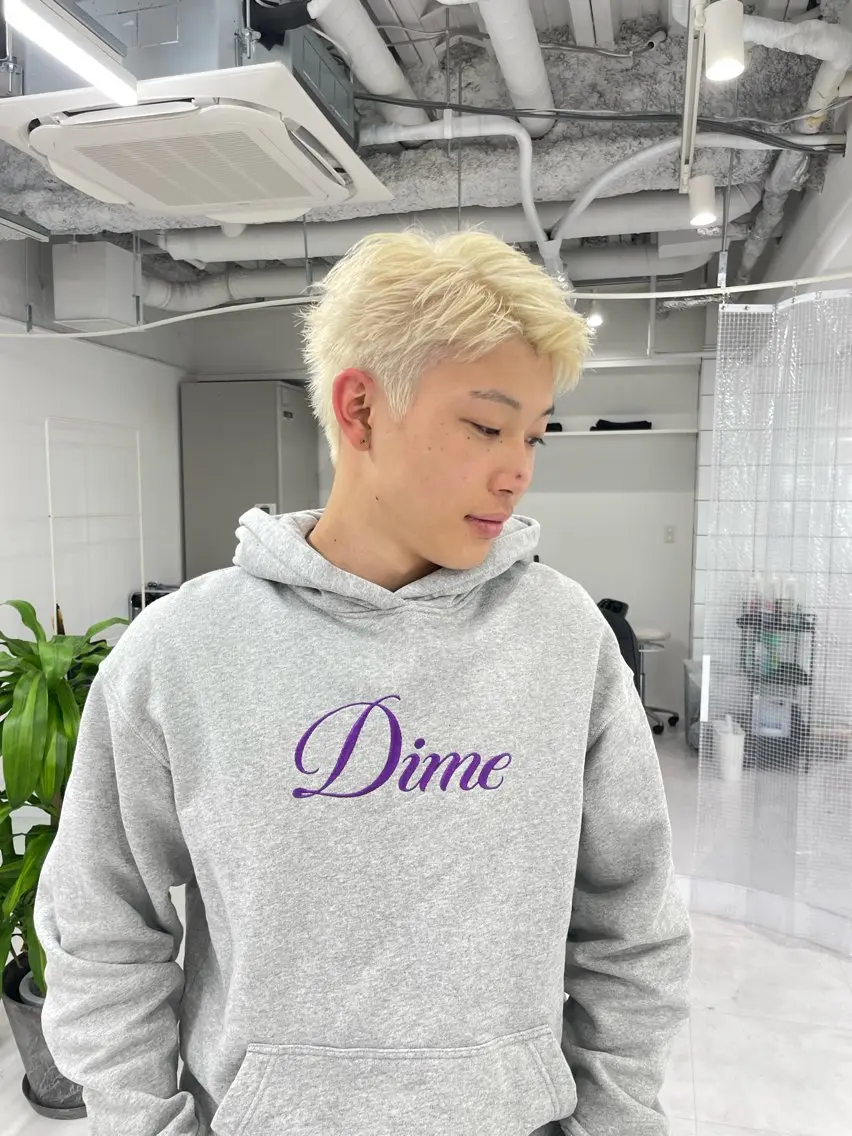 🌴メンズ限定🌴ブリーチカラー+デザインカット+ケアトリートメント🔥(1回ブリーチ)の写真