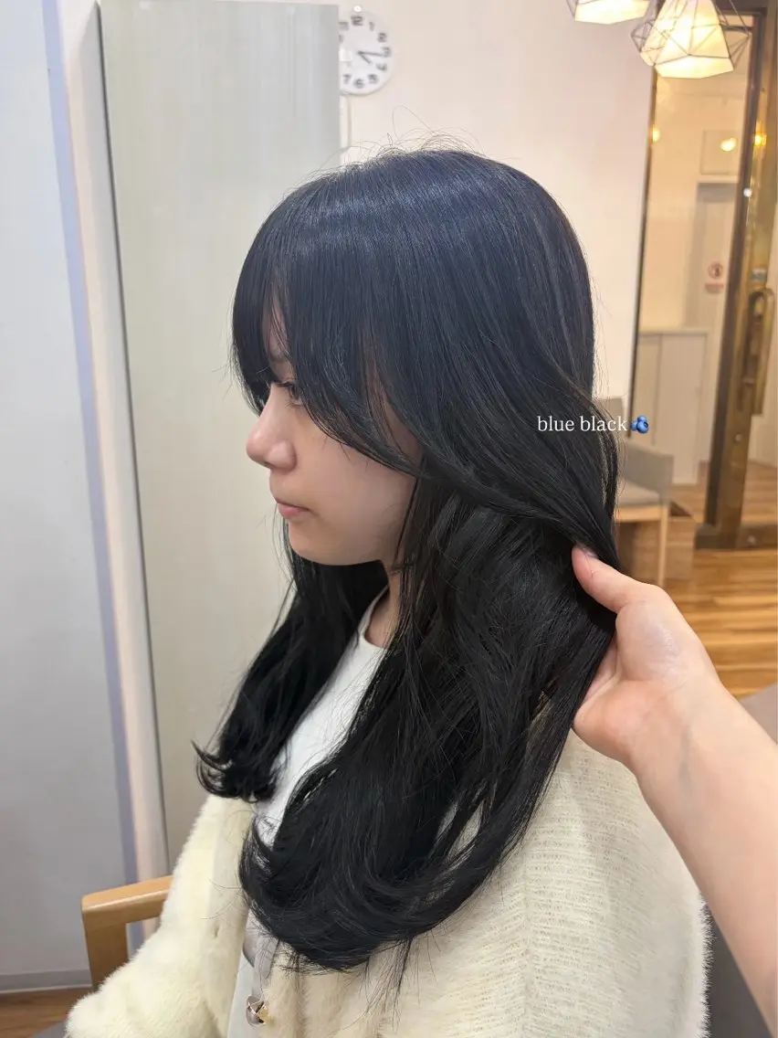 ロング カラー ヘアカラー トリートメント 髪質改善/西梅田 ANs. Marieのヘアスタイル