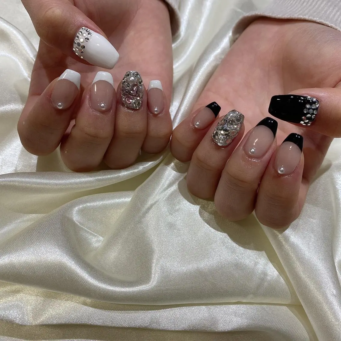 ネイル ハンドネイル 西岡 杏のネイルデザイン
