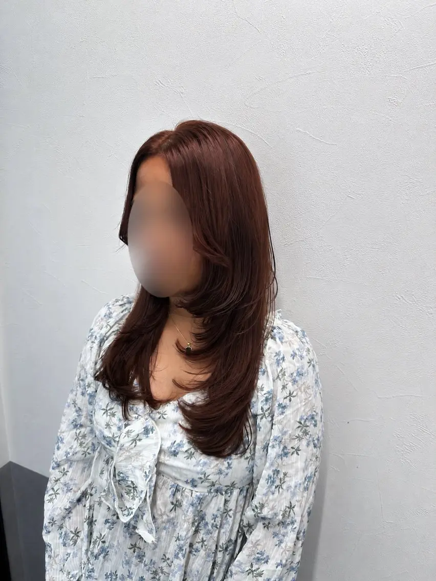 ロング カラー ヘアアレンジ ヘアカラー トリートメント ヘアセット ダブルカラー｜ なおき｜池袋美容師のヘアスタイル