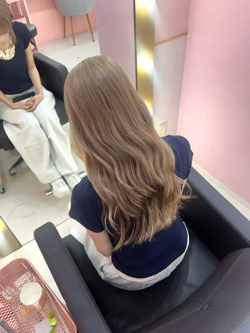 ロング カラー カット ヘアカラー トリートメント 🦋色落ちまで綺麗に 🦋KOKIのヘアスタイル