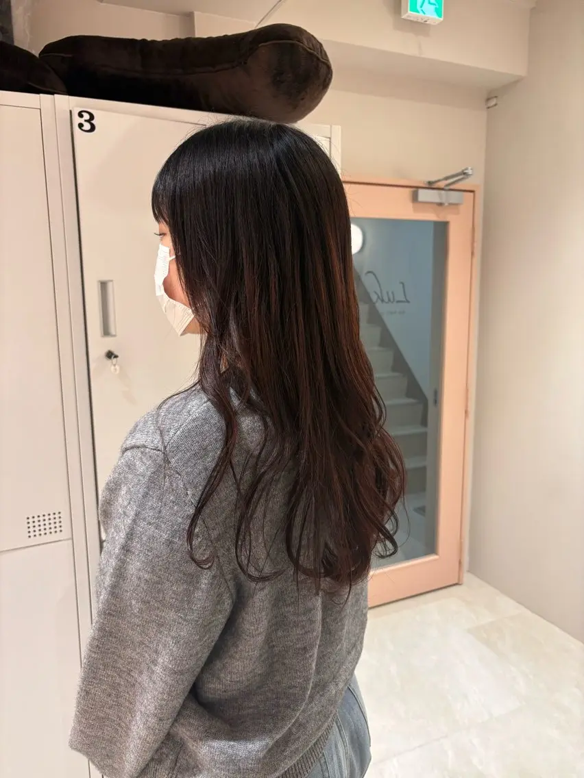 ロング ロング こうやま みるのヘアスタイル