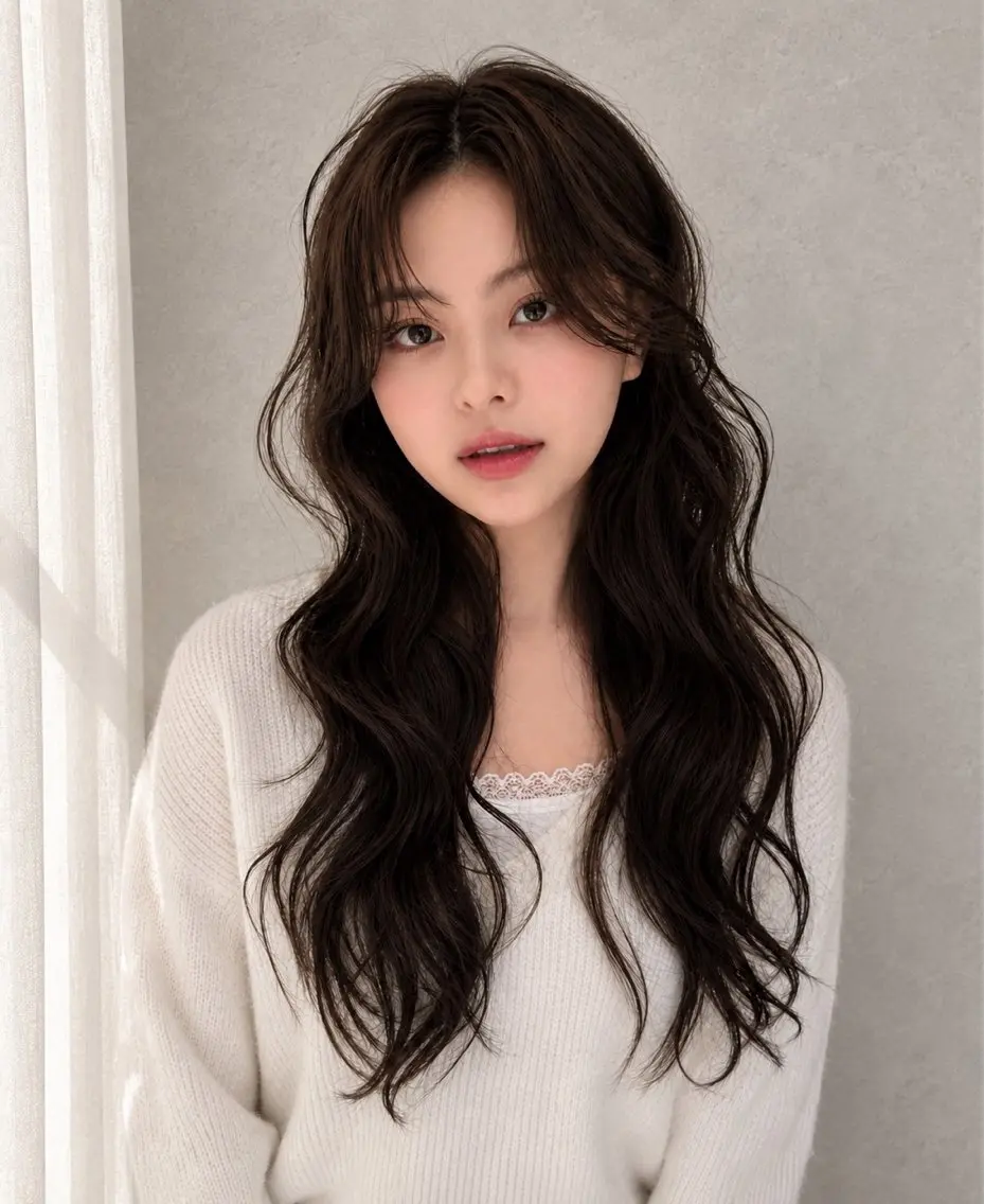 パーマ 本場韓国ヘア特化 아이비/Aibiのヘアスタイル