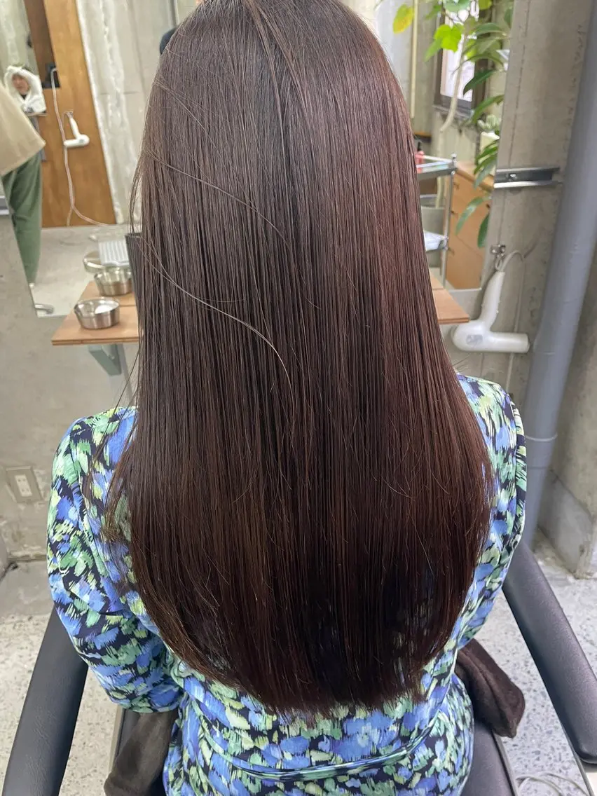 ロング 【透明感ツヤカラー】 三浦寛之のヘアスタイル