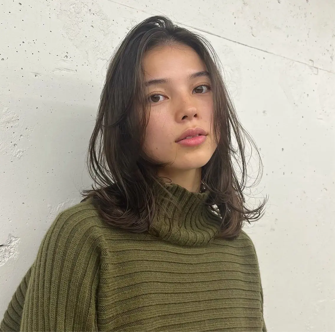 ミディアム パーマ くせ毛・パーマ◎ ミズノアサミのヘアスタイル