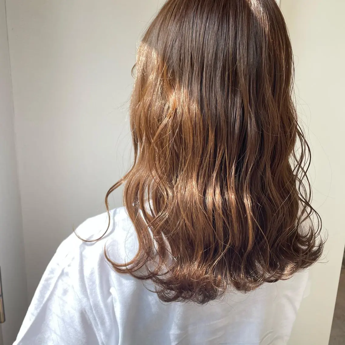 ロング カラー ベージュカラー ブリーチ ダブルカラー ブリーチなしカラー 🌷Asuka /レイヤーカット🌷のヘアスタイル
