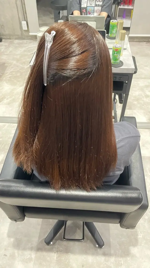 【営業後】🎀neo.髪質改善縮毛矯正モデル🎀大人気メニュー🫶🏻⚠︎︎ご予約リクエストのみご案内です。の写真