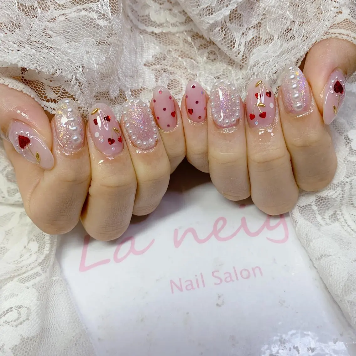 ネイル ハンドネイル La neige* yuki 🐩🌙のネイルデザイン