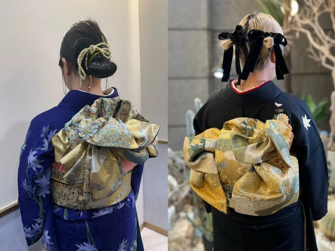 ✔️卒業式【ヘアセット、着付け】¥14300 🫧お問い合わせからご予約ください🫧の写真
