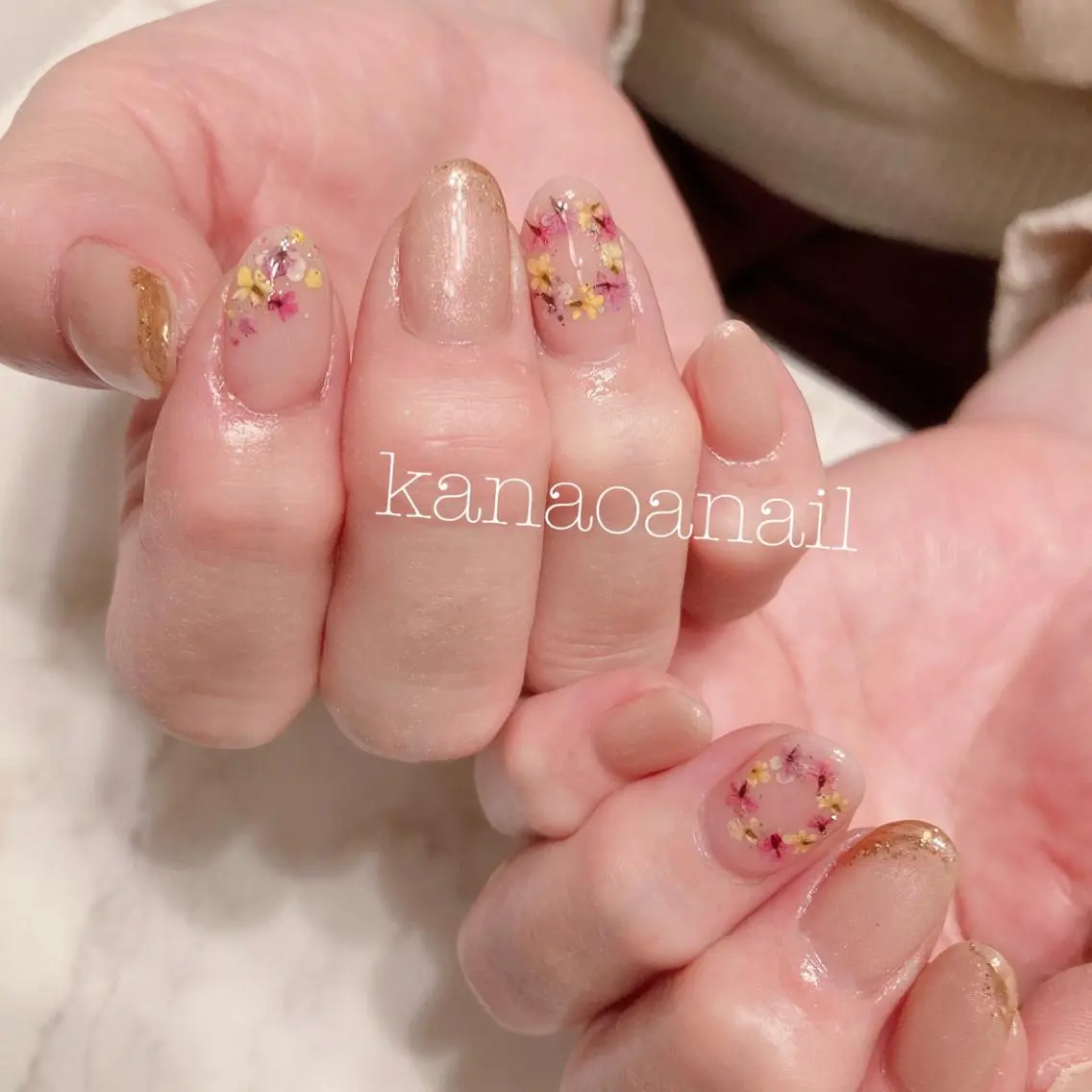 ネイル 地爪育成💅 kanaoanailのネイルデザイン