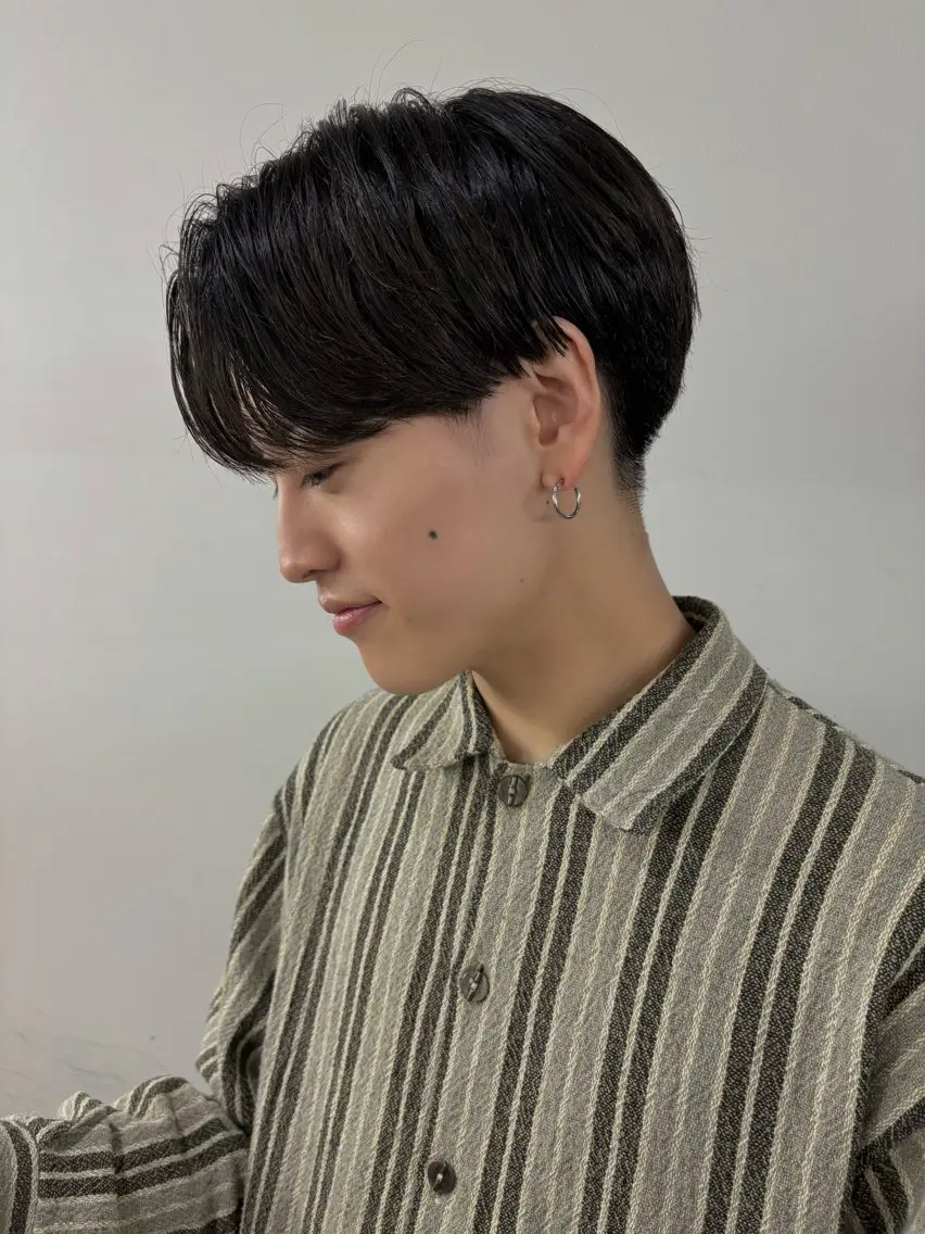 ショート 山西 真奈のヘアスタイル