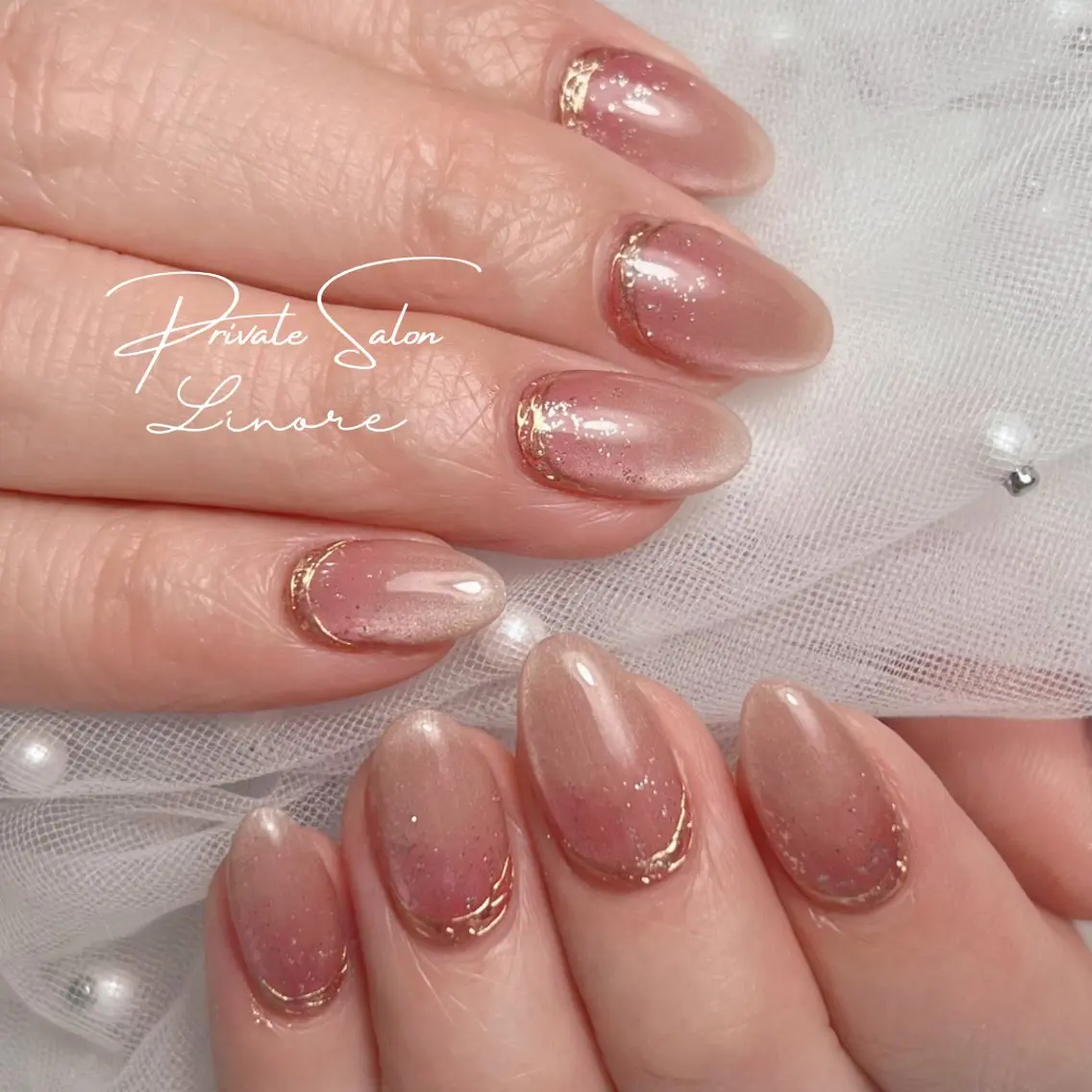 ネイル マグネットネイル nail salon -Linore-のネイルデザイン