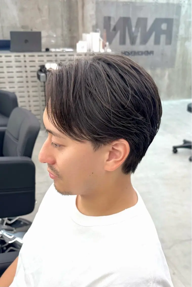 カラー メンズ メンズブリーチ ブリーチ ダブルカラー ブリーチなしカラー カット ヘアカラー トリートメント rinko/メンズ/ ブリーチカラー/栄のヘアスタイル