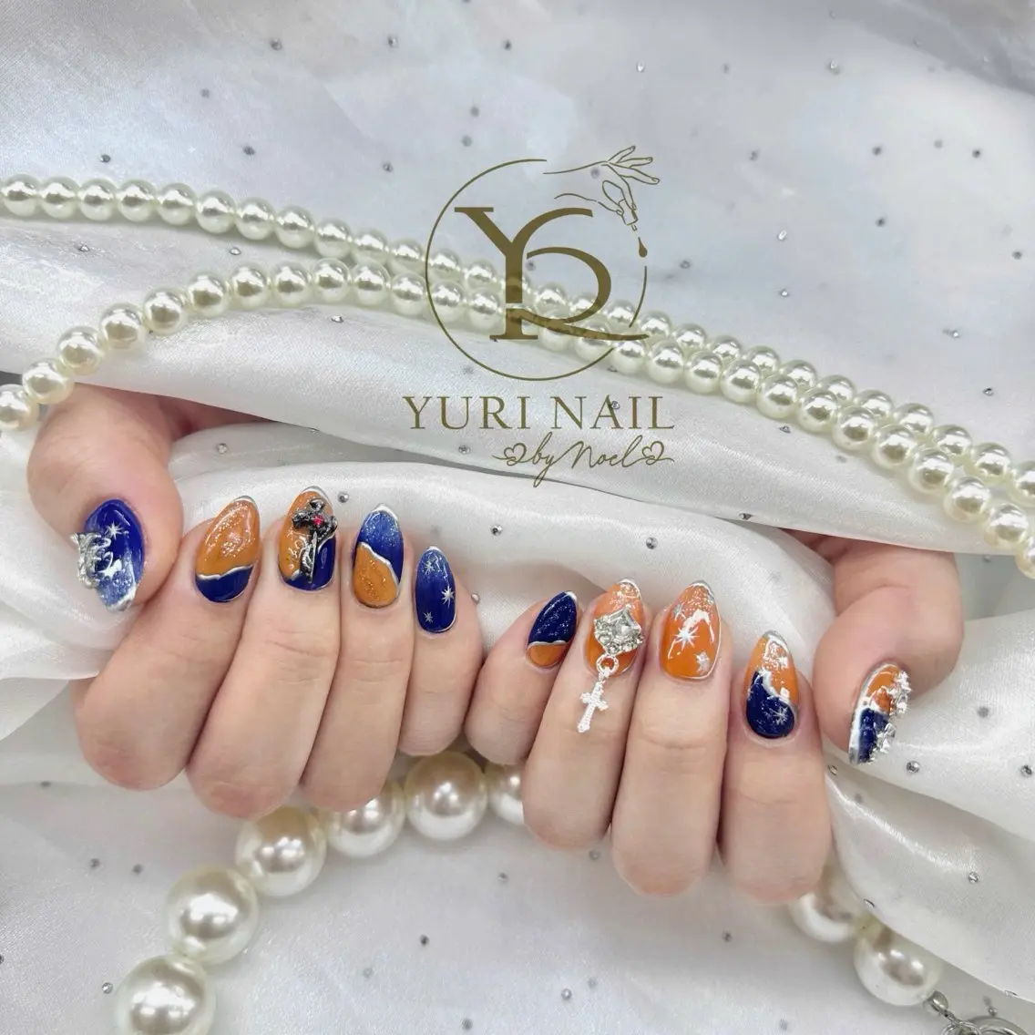 ネイル チークネイル フットネイル フレンチネイル グラデーション キラキラネイル ハンドネイル フットネイル ハンドケア YURI Nail Funabashiのネイルデザイン