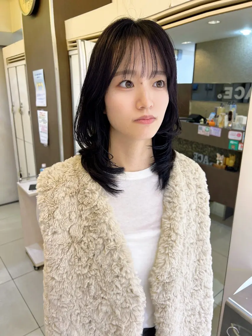 お悩みシャンプー+似合わせカット+うる艶トリートメントの写真