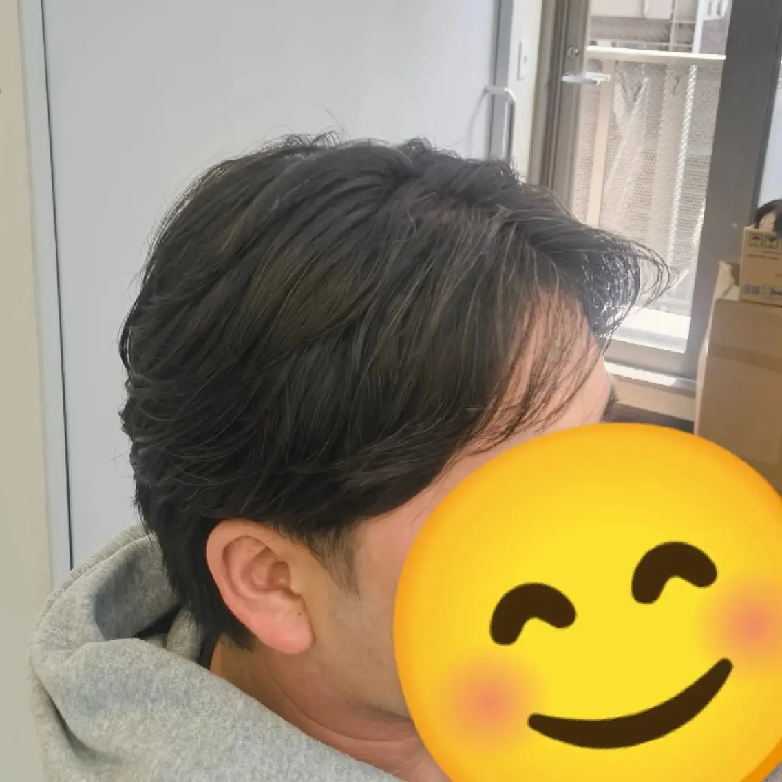 ショート パーマ メンズ 村松 和歌子のヘアスタイル