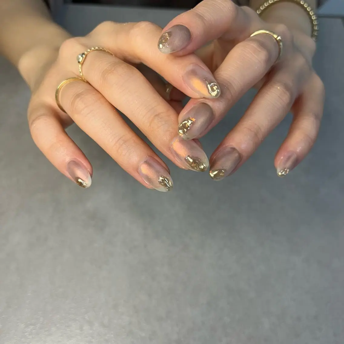ロング ネイル ハンドネイル ett _のネイルデザイン