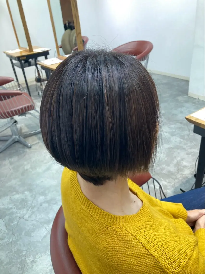 カラー ハイライトカラー 五十嵐 さくらのヘアスタイル
