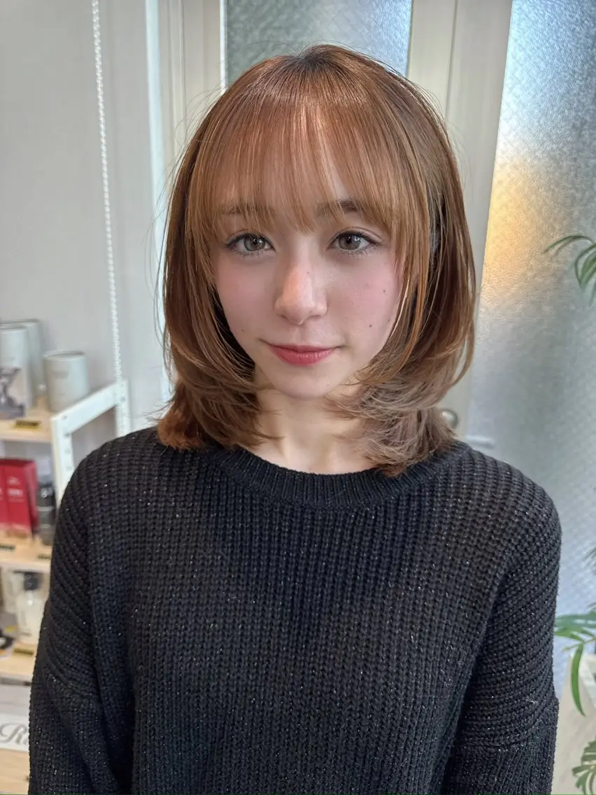 ミディアム 池袋/髪質改善/ ヘアセット/今村のヘアスタイル