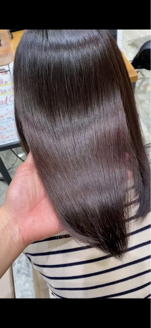 カラー 銀座/レイヤー 顔周りカット溝手優太のヘアスタイル