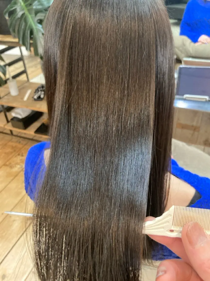 ロング 後藤 淳子のヘアスタイル