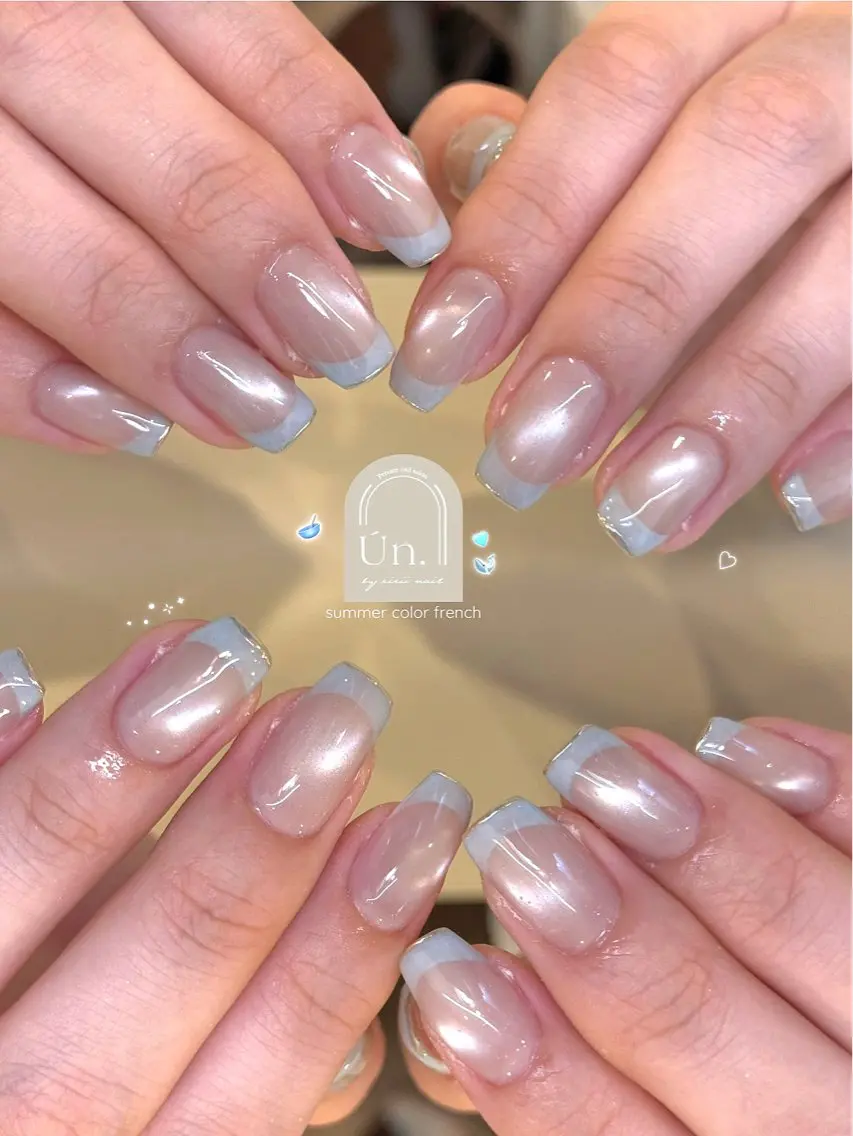 ネイル 夏ネイル Ún.ニュアンス 非対面ネイルサロンのネイルデザイン