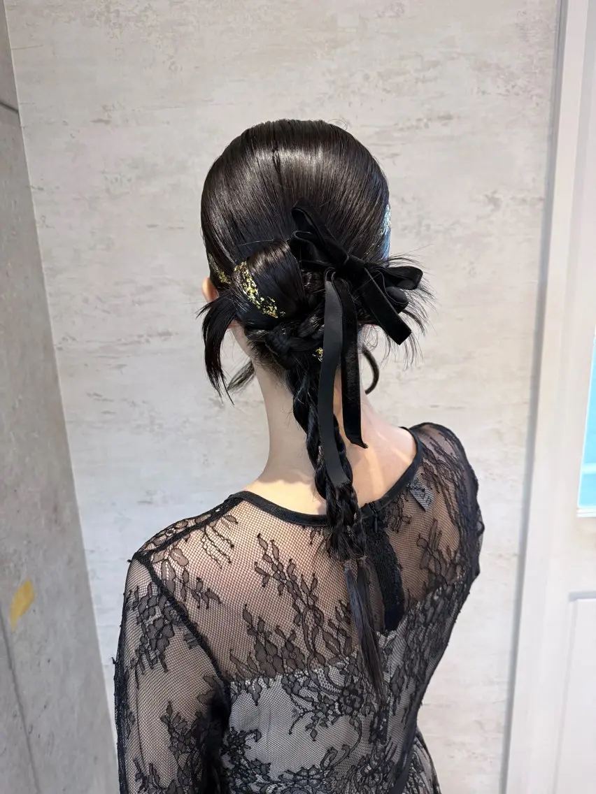 ヘアアレンジ ヘアセット 🎀ヘアセット/艶髪 /はやしほのか🎀のヘアスタイル
