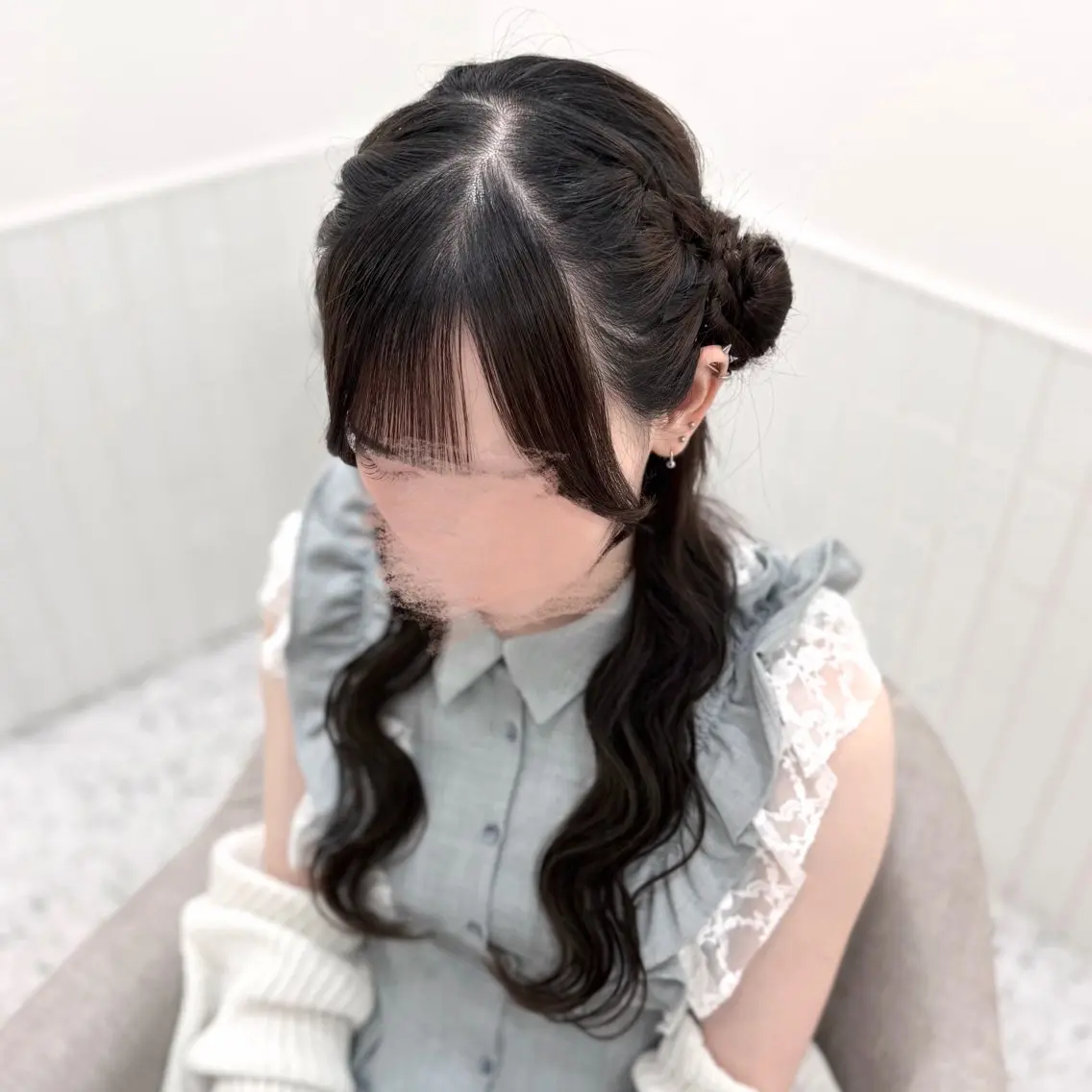 【平日10:00~限定】シンプルヘアアレンジ／ヘアセットモデルの写真