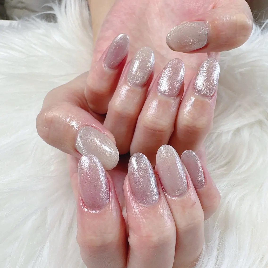 ネイル 長さ出し マグネットネイル MignonReve 💛Sayaのネイルデザイン