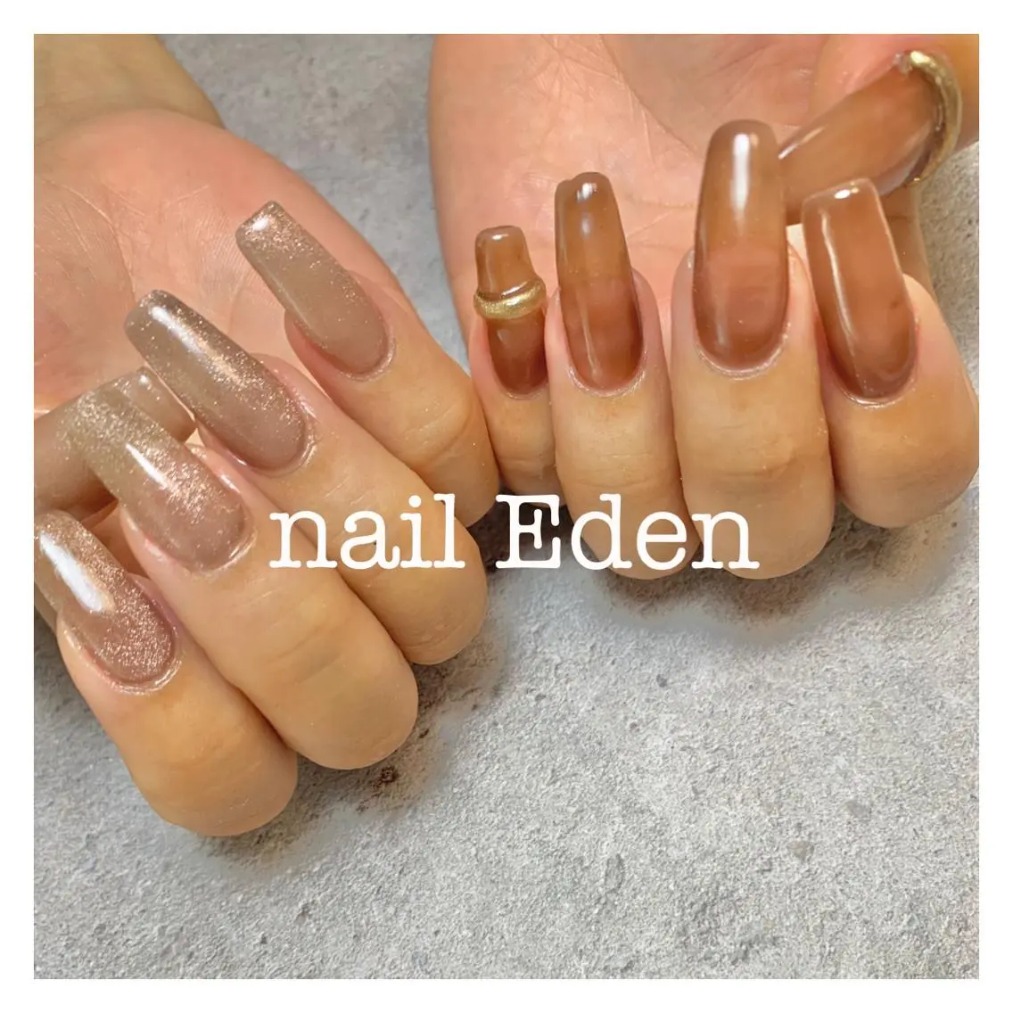 ネイル 持ち込み Eden ♾️のネイルデザイン