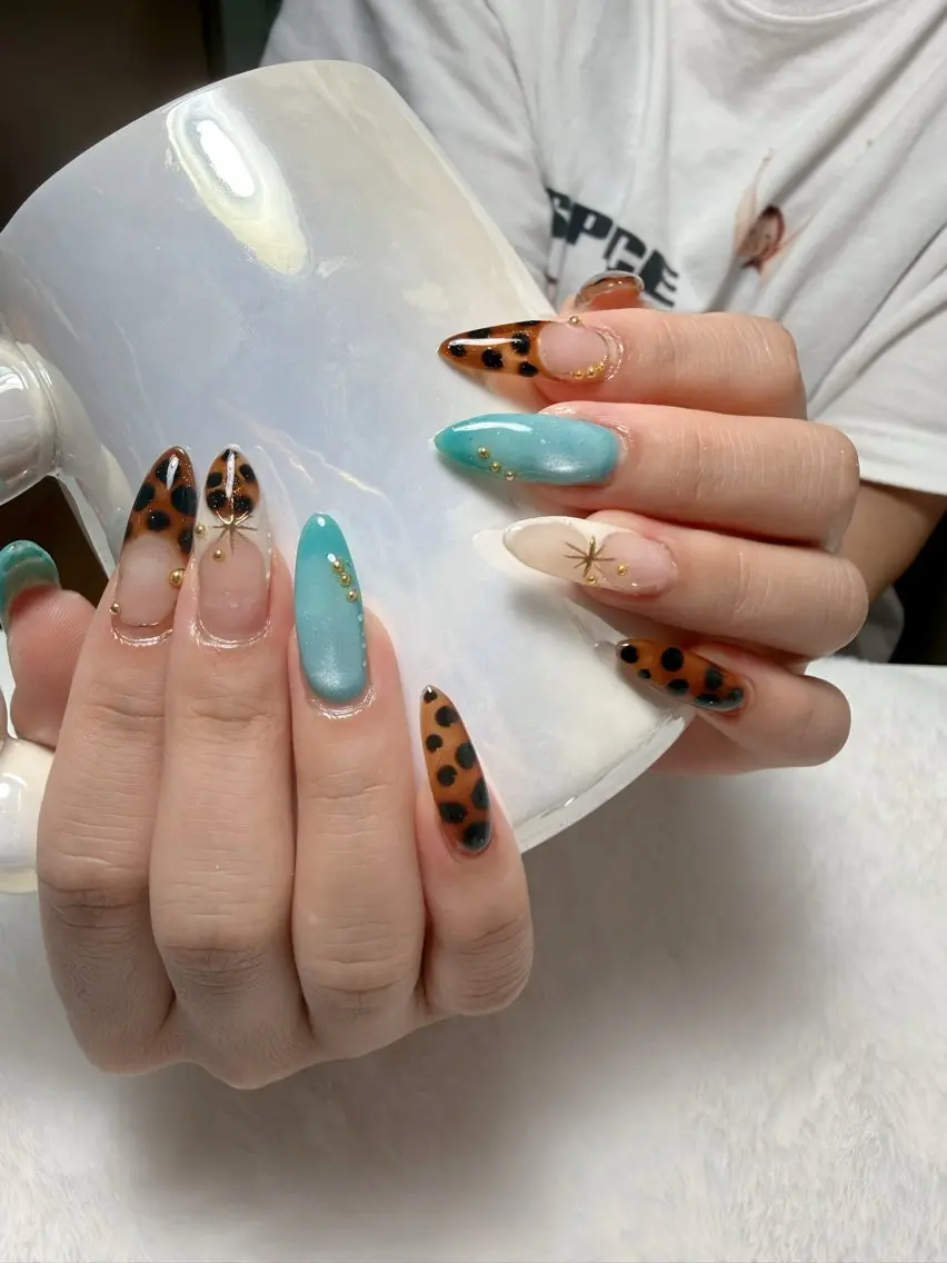 ネイル 韓国ネイル ワンホンネイル Lina  nail beautyのネイルデザイン