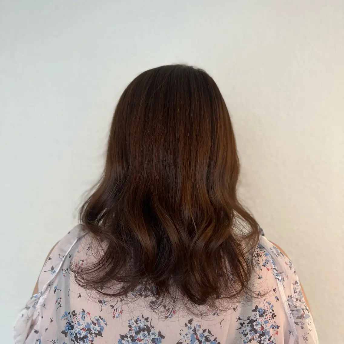 ミディアム カラー ブラウンカラー 似合わせレイヤー ✖️美髪 / はるなのヘアスタイル