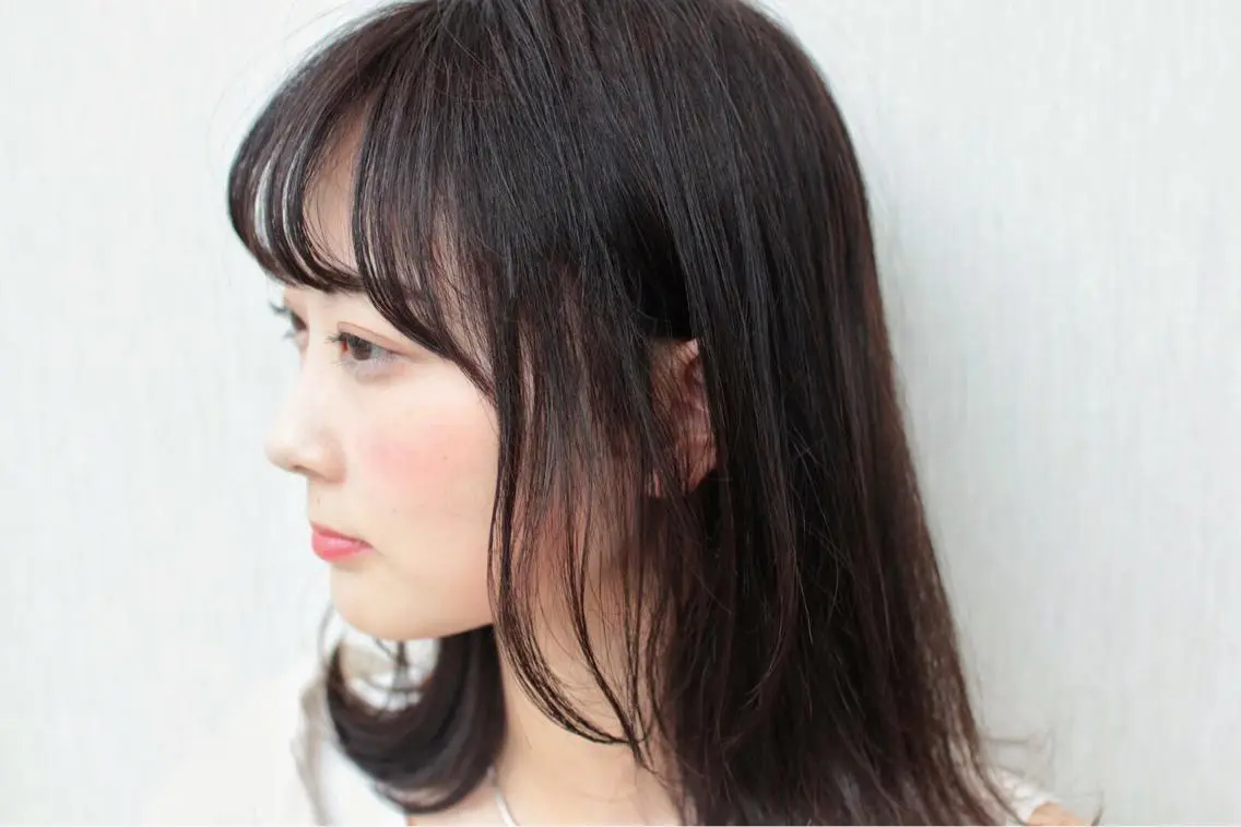 ミディアム カラー 完全美髪特化 髪質改善/島　悠輔のヘアスタイル