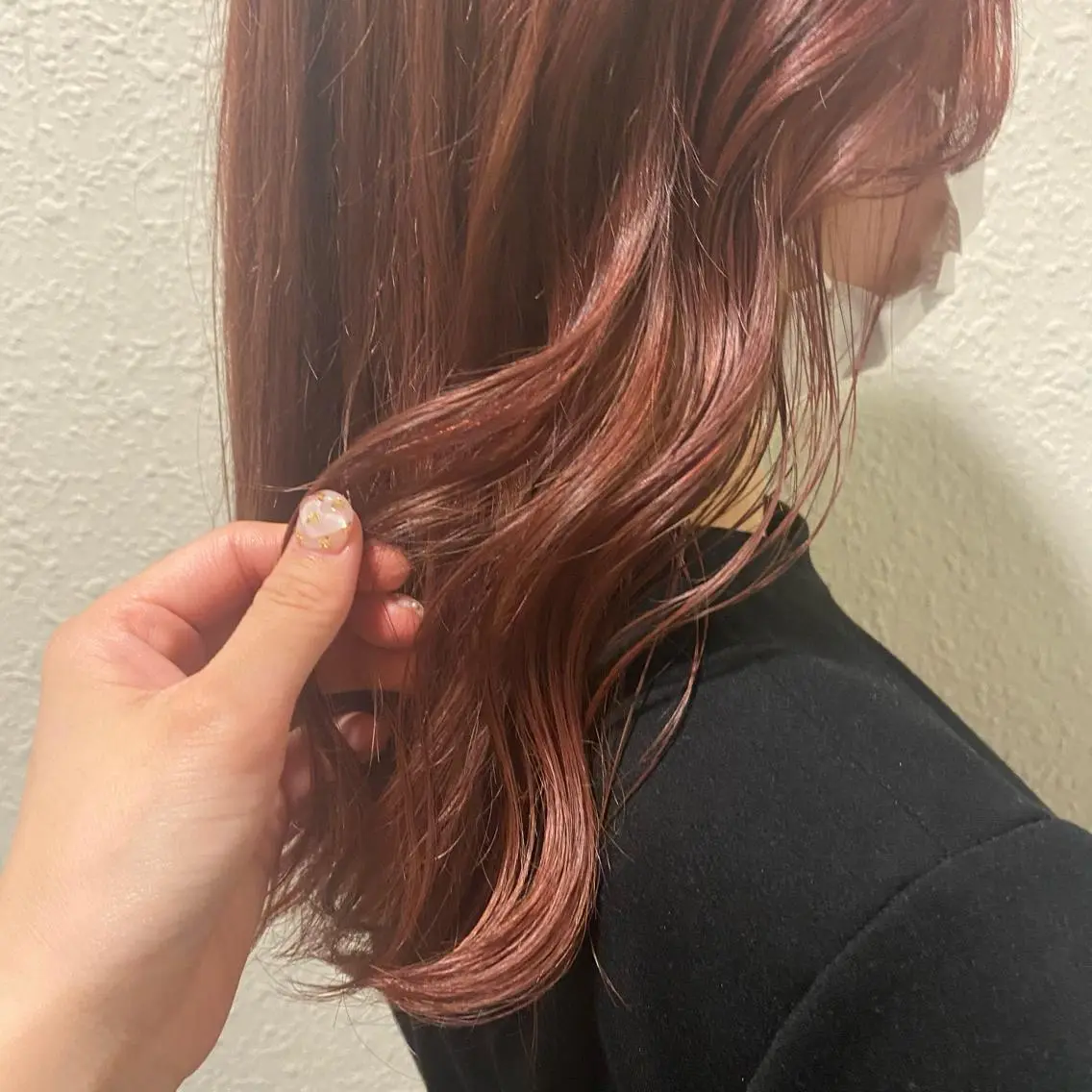セミロング ena/ブリーチなし 透明感・レイヤー🎀のヘアスタイル