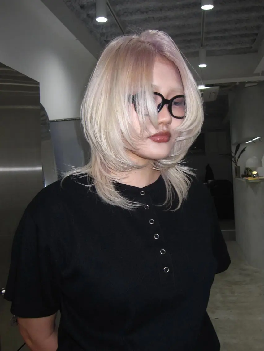 セミロング カラー カット ヘアカラー トリートメント ヘッドスパ 🍒天神大名/カラー /レイヤー特化🍒のヘアスタイル
