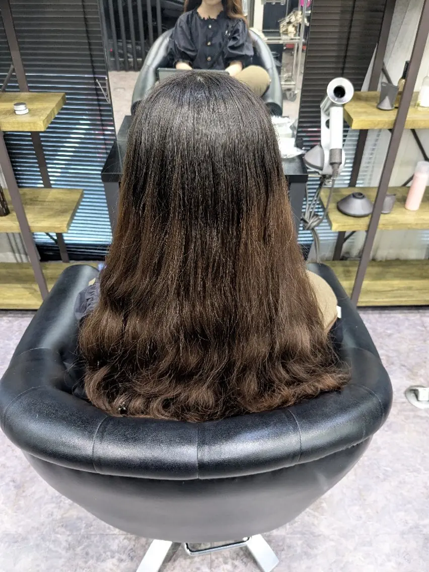 カラー 多田 遥香のヘアスタイル