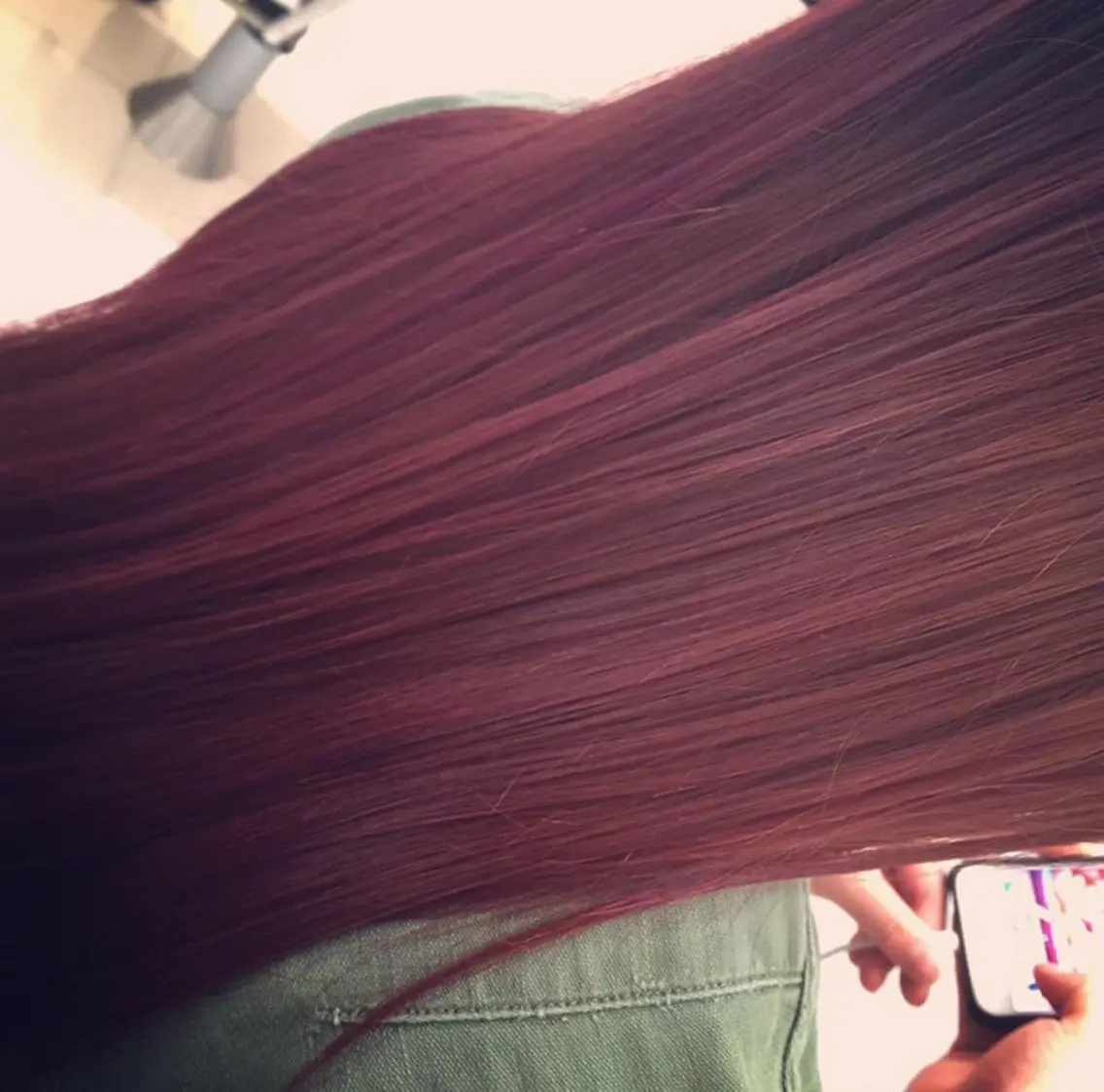 ロング カラー 前髪顔周り✂️店長 ❤️アマミヤ❤️のヘアスタイル