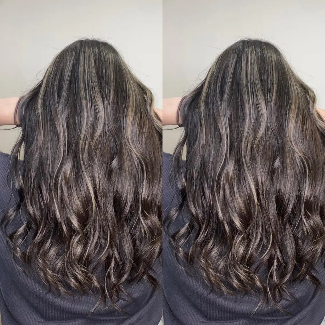 セミロング カラー ヘアアレンジ ハイライトカラー ハイライト 梅田中崎町髪質改善 /オキヒロト/エコルのヘアスタイル
