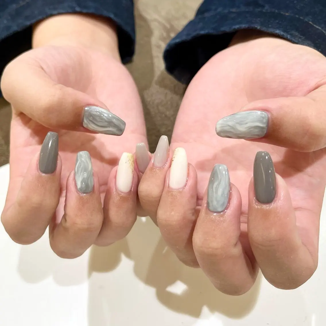 🦸🏻♂️ハンド7500円定額デザイン🦸🏻♂️オフ有ケア込みの写真