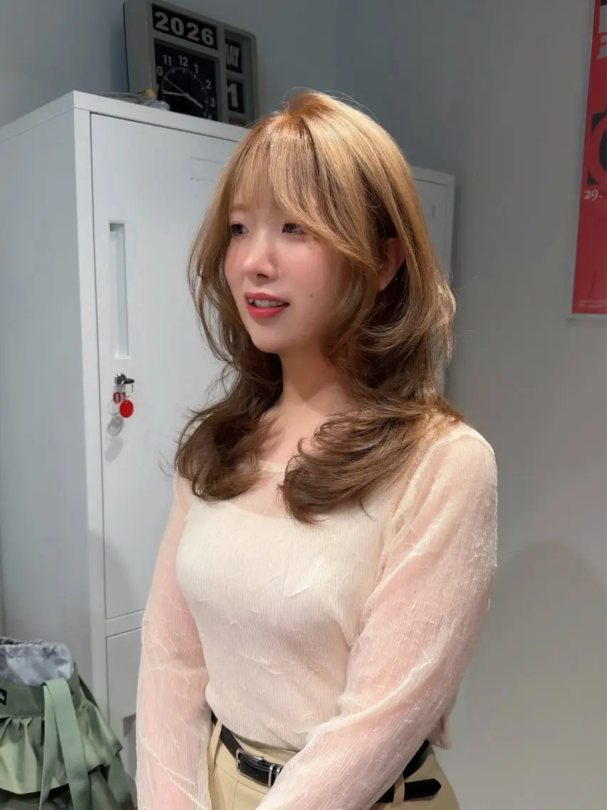 ロング DRIP HONOKAのヘアスタイル