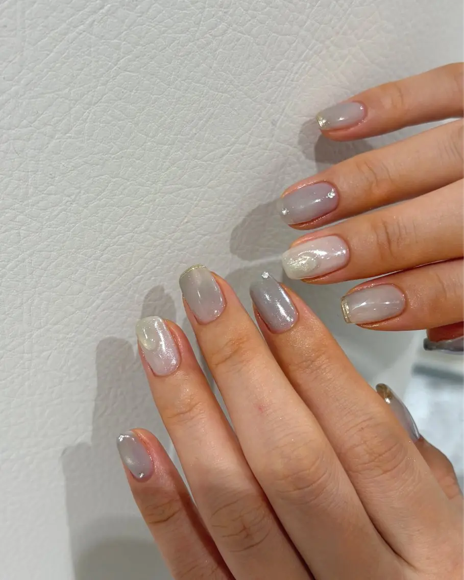 ネイル ハンドネイル 新宿ニュアンスネイル makotoのネイルデザイン