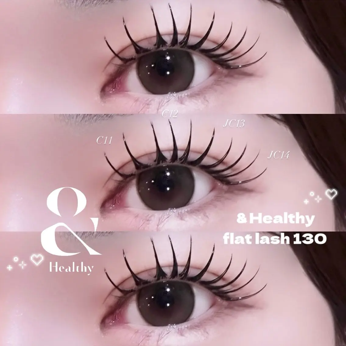 マツエク・マツパ フラットラッシュ マツエク 千島 里歩のマツエク・マツパデザイン