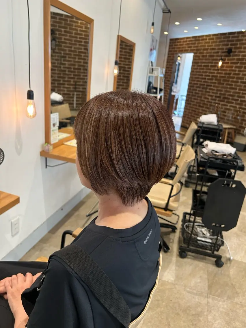 ショートカット🍀シャンプーブロー付きです✨️の写真