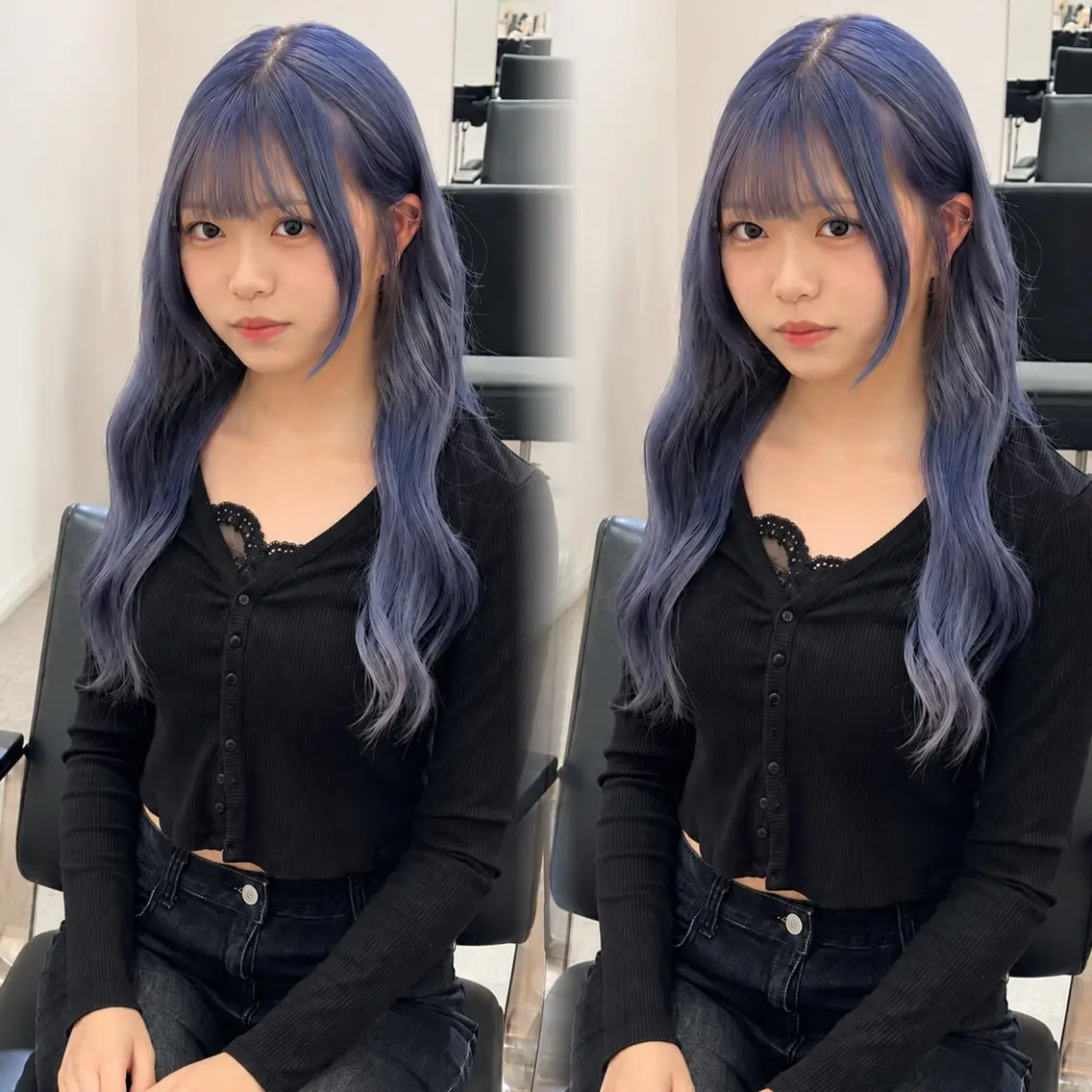 ロング ヘアカラー moe/名古屋 /カラーモデルのヘアスタイル