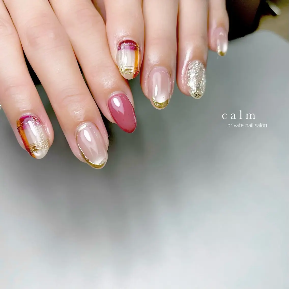 ネイル ハンドネイル calm 〔ｶｰﾑ〕のネイルデザイン