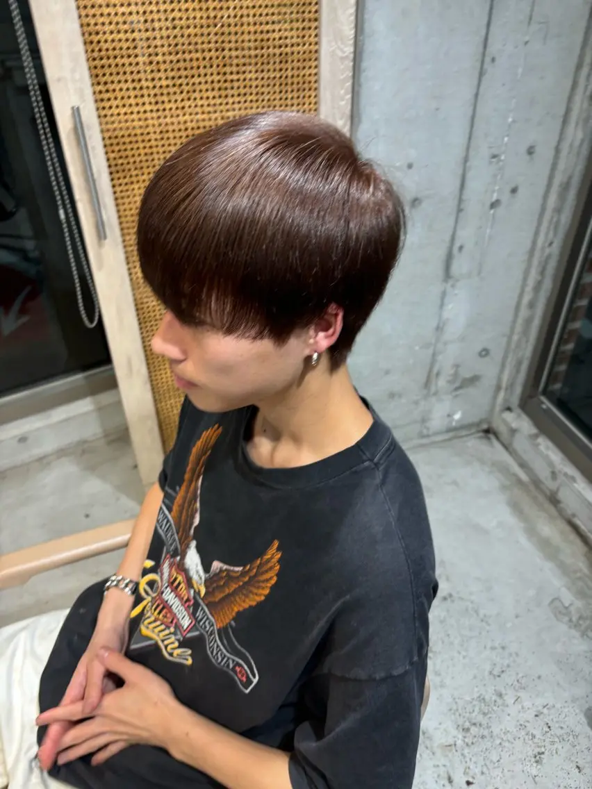 【メンズ限定】🕊‎ブリーチなしWカラー🕊‎（トーンアップ）の写真
