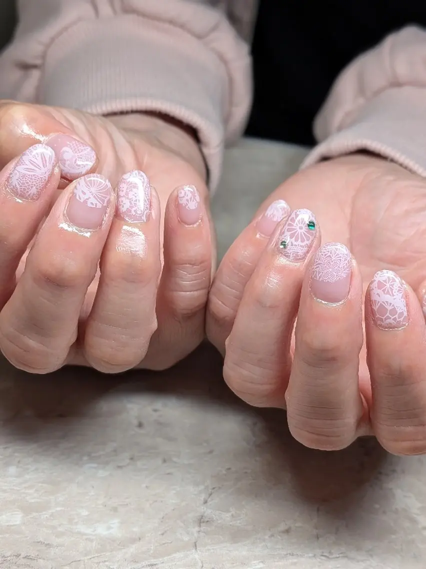 ネイル レース 8andyu nail♡のネイルデザイン