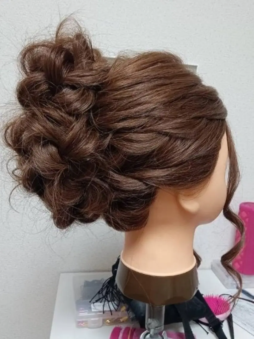 ヘアアレンジ , YUMAのヘアスタイル